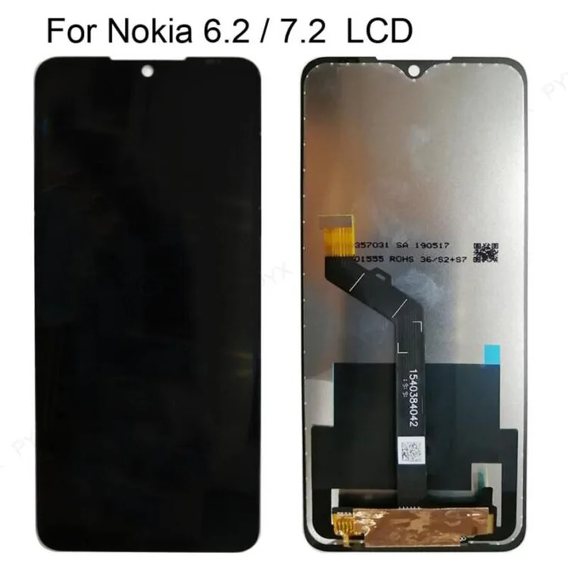 6 3 &quotОригинальный ЖК-дисплей для Nokia 1196 TA- сенсорный экран дигитайзер в сборе