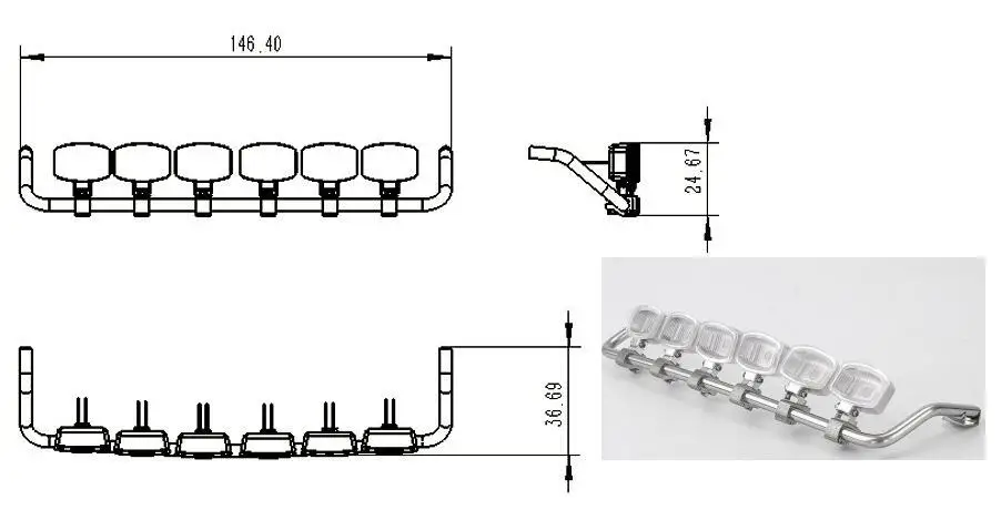 scania Светодиодные фонари декоративные для 1/14 RC Tamiya R620 R470 R730 MAN TGX BENZ 1851 3363 VOLVO Hino 700 V8 тягач 6x4 грузовик - Цвет: scania
