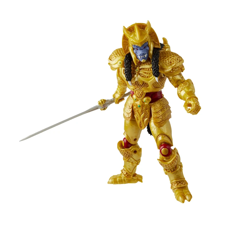 

Hasbro Mighty Morphin Power Rangers Sirius General Red and Yellow Warrior PVC 6 inch Action Figure Anime Toy