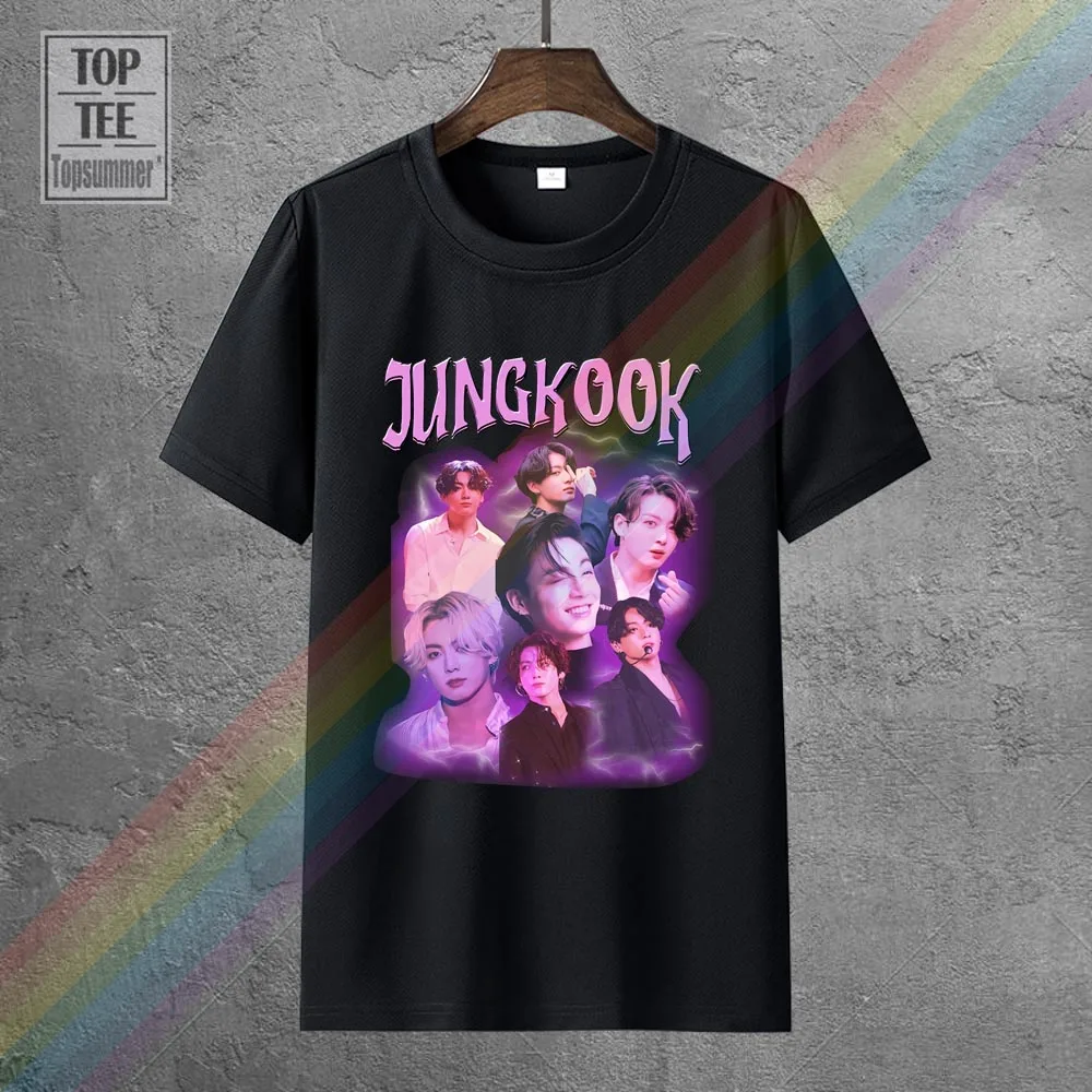 

Jungkook JK Bangtan Boys Bangtan Senyeondan Kpop Vintage Style Customized T shirt DF083