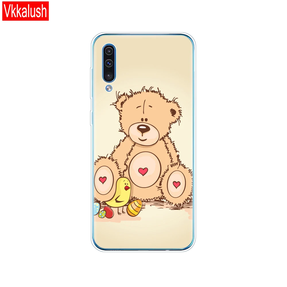 80031 Для samsung Galaxy A30S силиконовый прозрачный Футляр задняя крышка чехол для телефона samsung A30 A307 A307F SM-A307F мягкий чехол 6,4 роскошный - Цвет: 80031