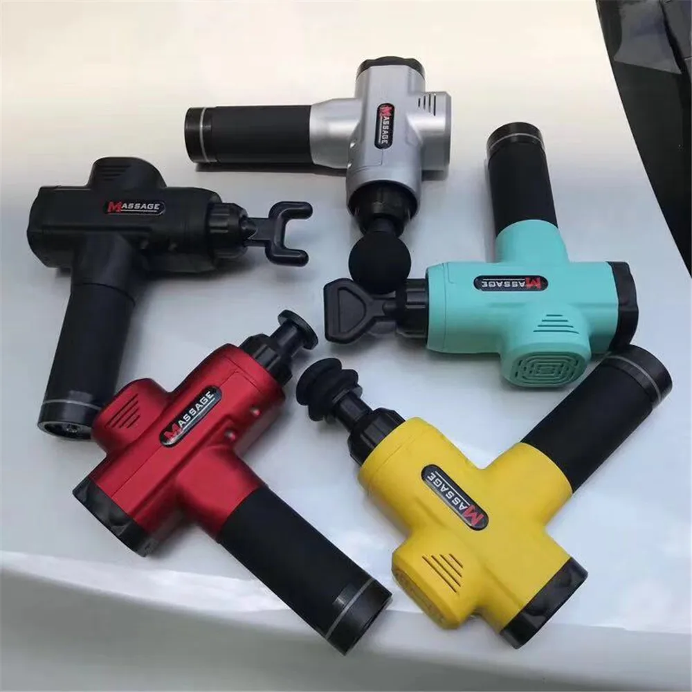 Массажный пистолет перезаряжаемый мышечный Стимулятор глубокий тканевый