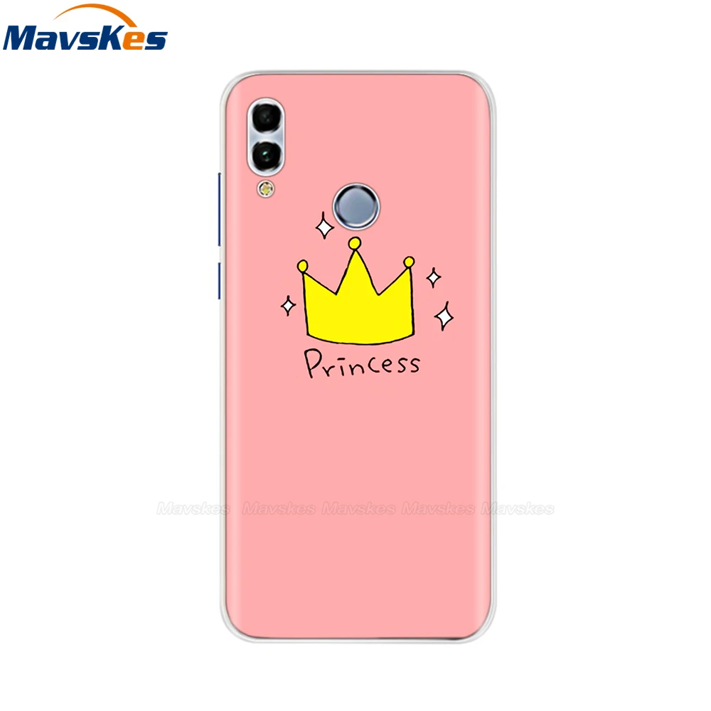 23 Huawei Honor 10 Lite чехол мягкий силиконовый милый ТПУ задняя крышка для Fundas huawei P Smart /Honor 10 удобный телефонный футляр сумки - Цвет: 23