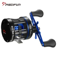 piscifun chaos xs round drum baitcasting reel up to 9kg reinforced metal body conventional saltwater inshore surf fishing reels
