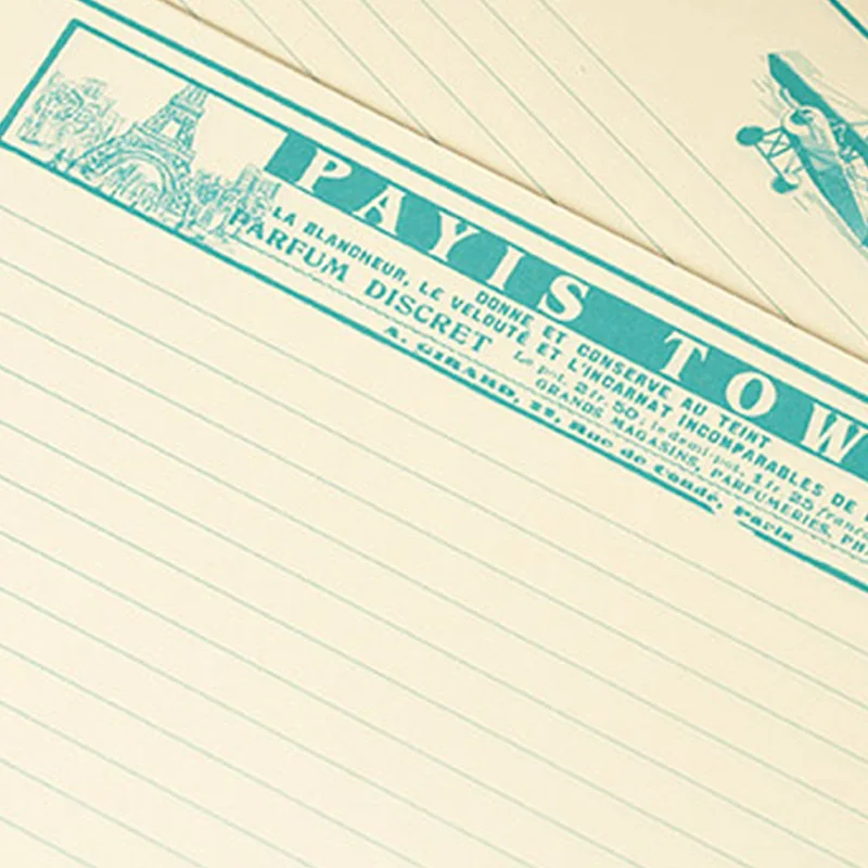 8 шт. канцелярские принадлежности с надписью Love|Бумага для писем| |