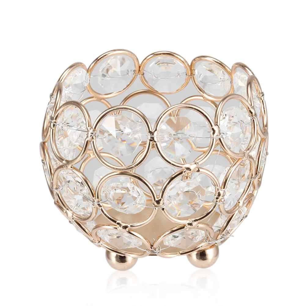 8 см подсвечник хрустальный шар для дома вечерние свадебные украшения канделябр