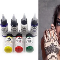 30ml natural plant tattoo ink body arts paint pigment for semi permanent eyebrow eyeliner lip body makeup tattoo supplies