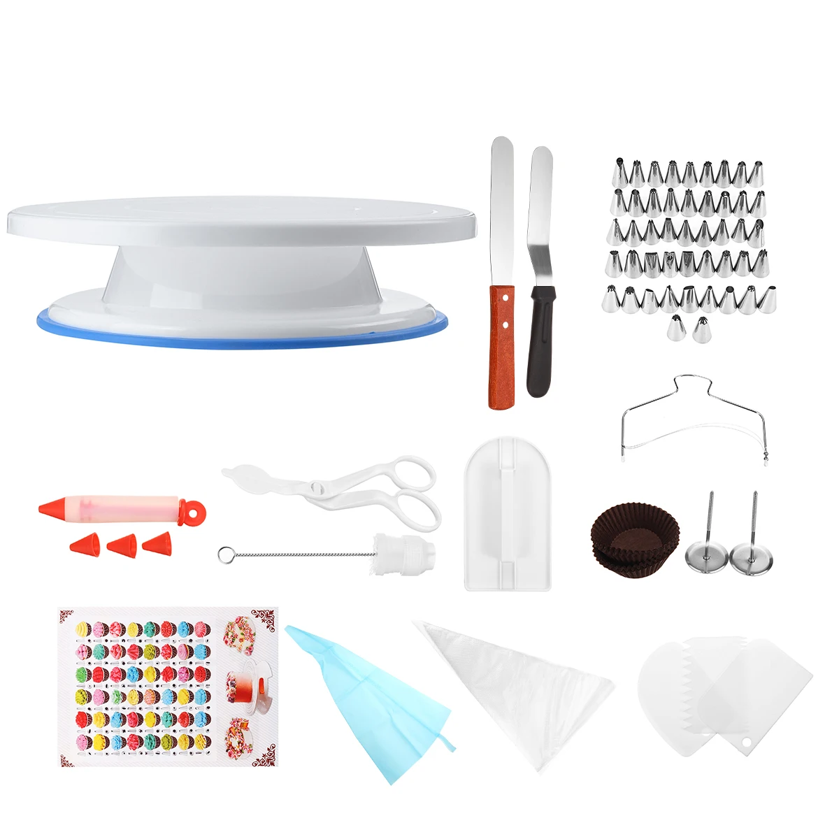 205 шт./компл. кондитерские изделия набор вертушки для украшения торта инструменты