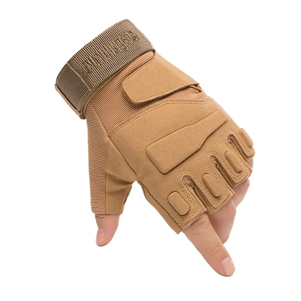 

Army Tactical Military Fingerless Gloves Outdoor Cycling Hunting Shooting Paintball Half Finger Gloves Bicycle Riding Equipment