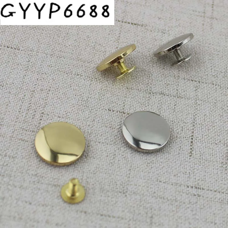 4 шт. 50 высокое качество винты для переплетения заклепки ногтей кожа медь ремесло