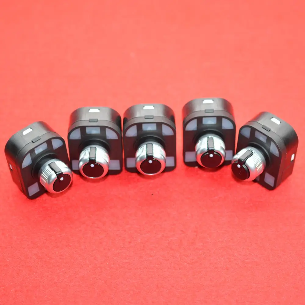 5 шт. OEM новый хромированный переключатель Зеркала управления полоса складной для