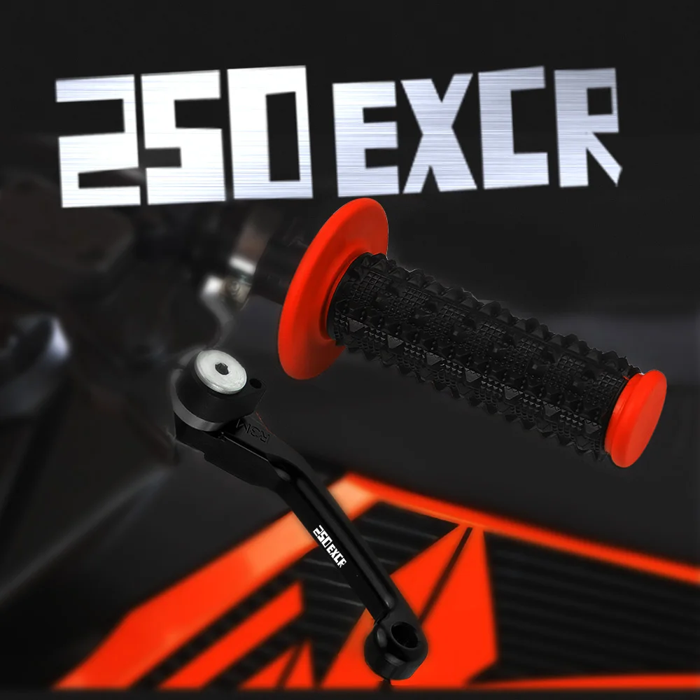 

For 250EXCR 250 EXCR 2003 2004 2005 Accessories Motorcycle Aluminum DirtBike Brake Clutch Lever 7/8'' Rubber Handle Bar Grip