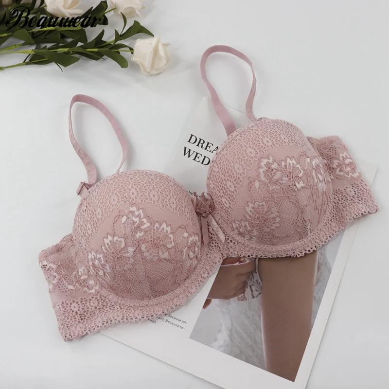 Beauwear женский сексуальный бюстгальтер 2 размера мягкий пуш-ап плотная чашка для