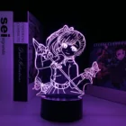 Аниме Демон Истребительница 3D лампа Kimetsu без Yaiba цуюри канейо светильник для Украшения в спальню день рождения детей подарок манга лампа