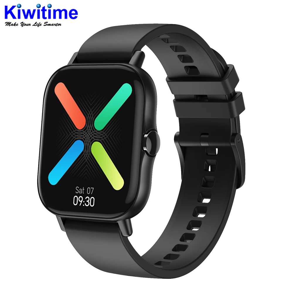 

KIWITIME DTX2 DTX 2 SmartWatch 1.78 inch Screen IP67 Waterproof Heart Rate Monitor Fitness Tracker Sports Watch for Android IOS