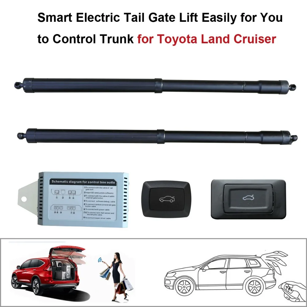 Умный автоматический Электрический подъемник задних ворот для Toyota Land Cruiser