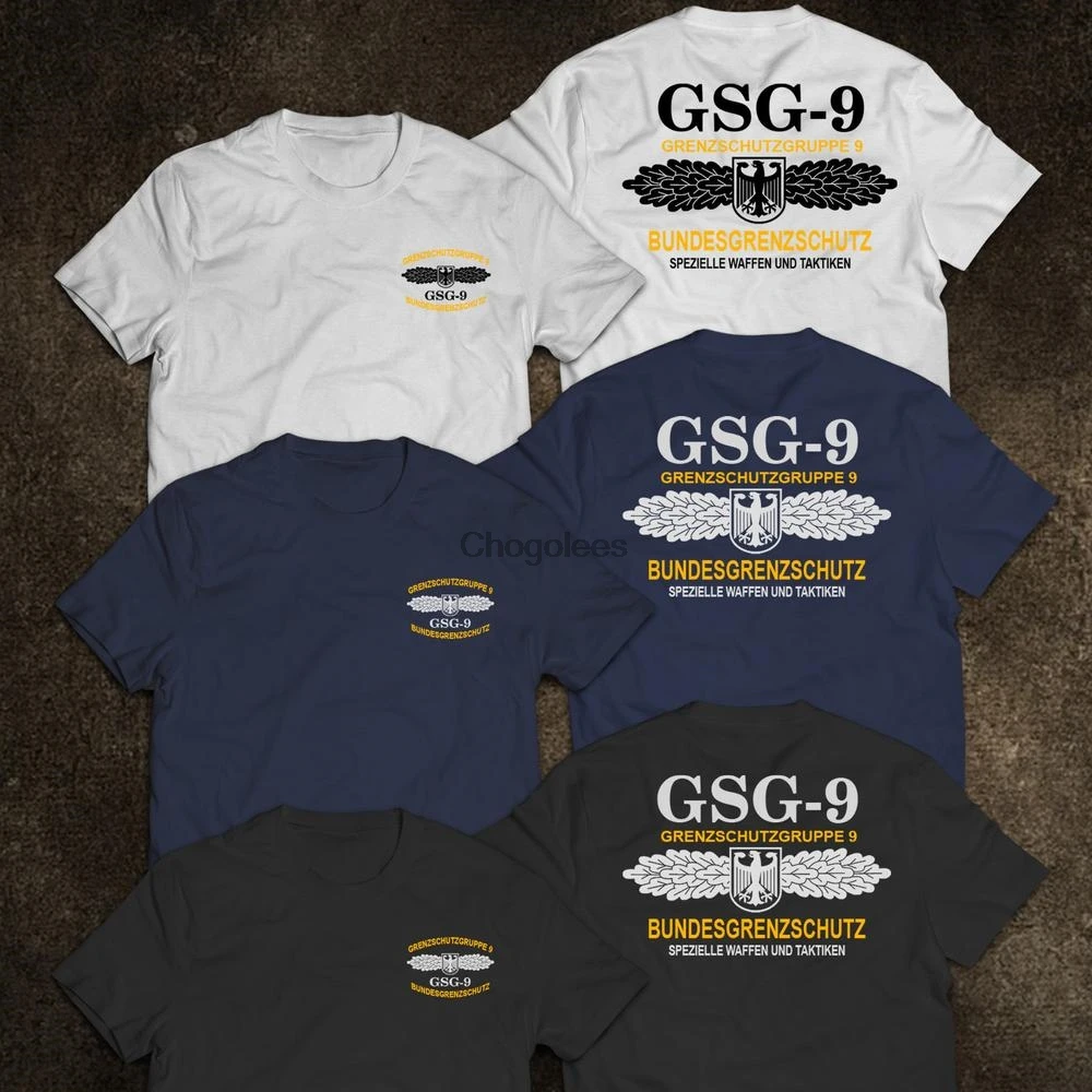 Полицейская GSG 9 Grenzschutzgruppe тактическая команда спецназ футболка - купить по