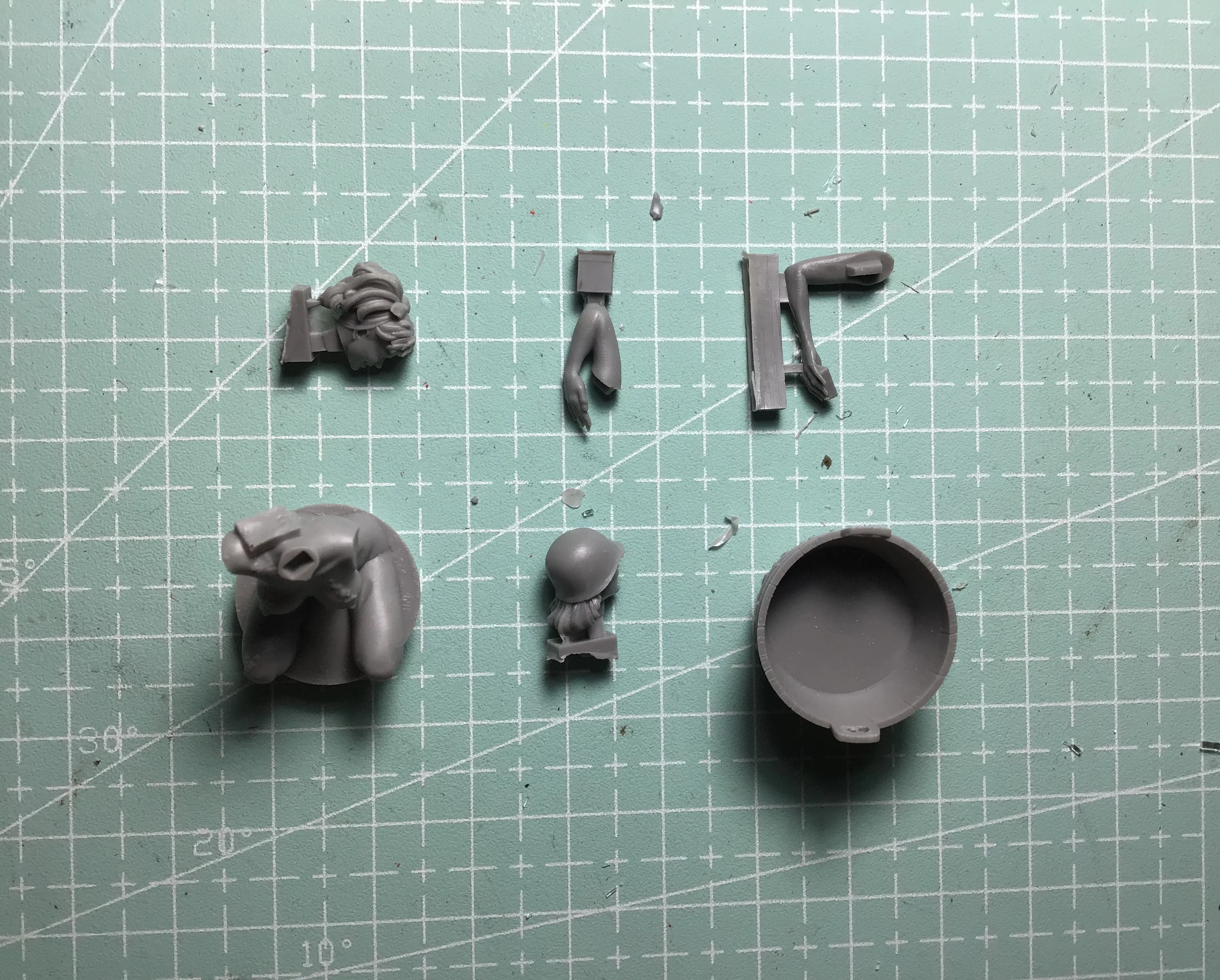 

1/35 Resin Model Figure GKUnassembled and unpainted kit