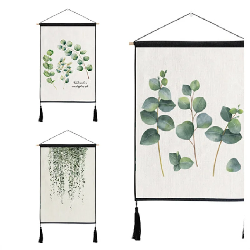 

Fabric hanging paintings ins wind Nordic hanging decorative paintings background cloth covering cloth cotton linen cloth art han