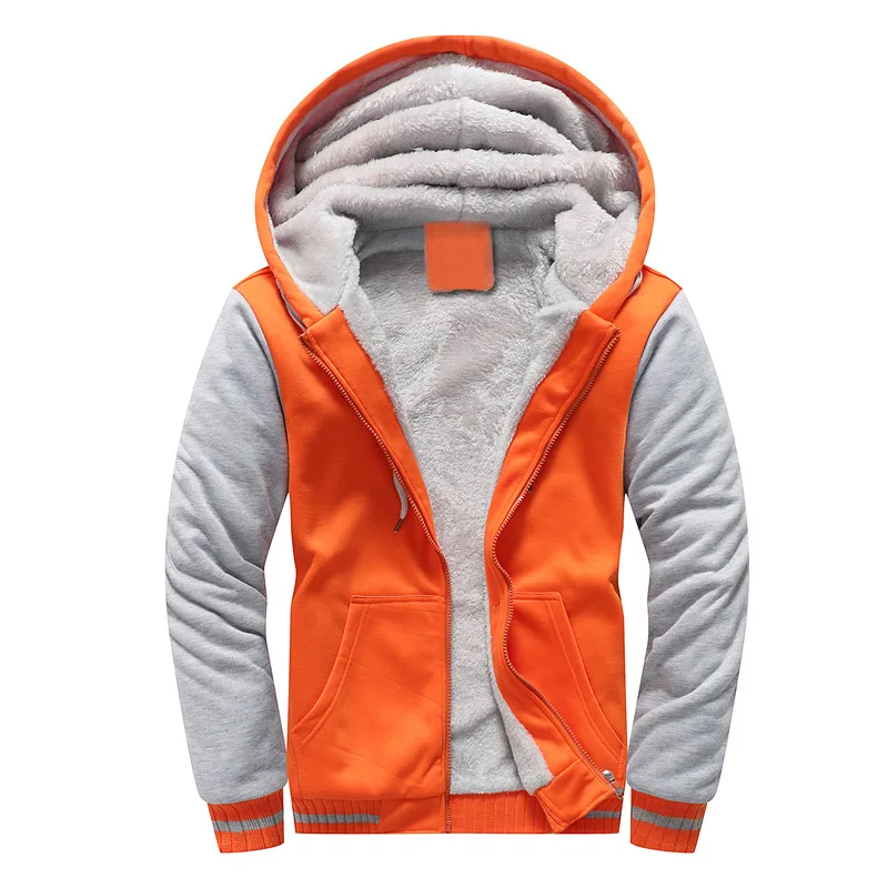 

AliExpress autumn and winter new European code Europe and the United States men and women couple hooded cardigan warm fashion