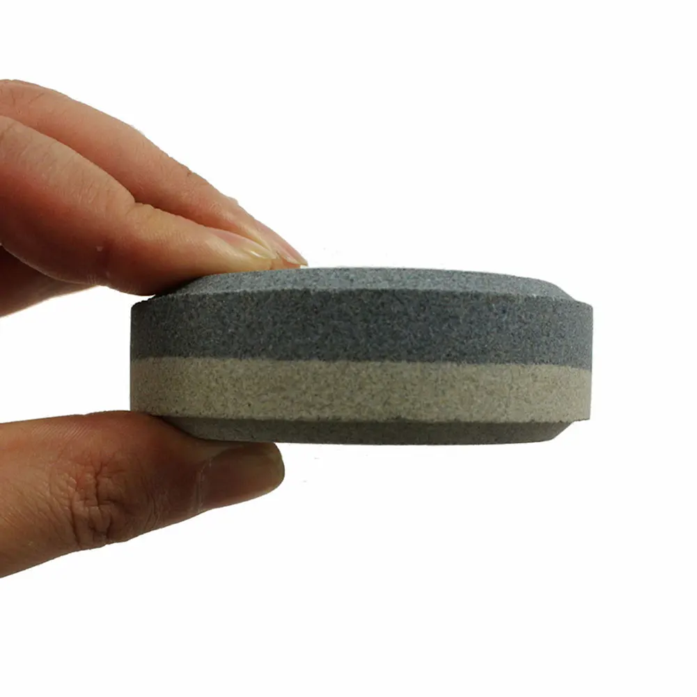 Round Grit Accessories Multi Purpose Alumina Kitchen Axe Knives Sharpening Stone Tool Pocket Gadget Outdoor Edged Double Sided