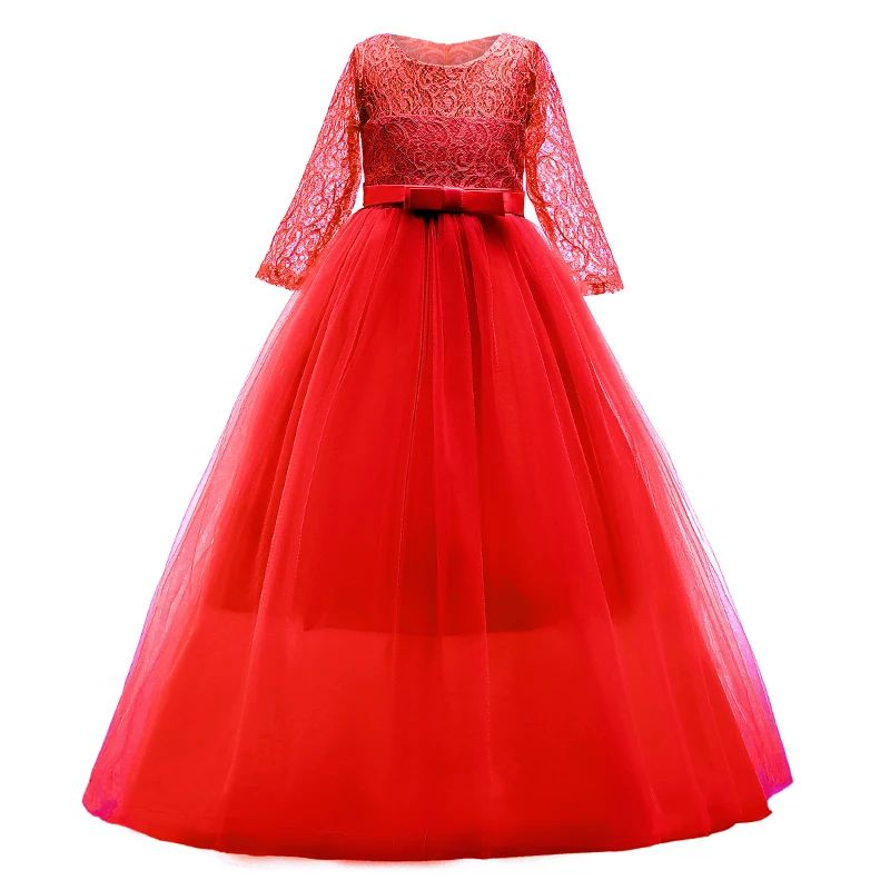 Детский подарок на день рождения вечерние платья для девочек костюм свадьбу