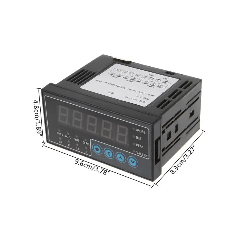 

Load Cell Indicator Digital Display Weighing Transducer Trasmitter Weight Sensor Weighing Instrument 2 Way Output