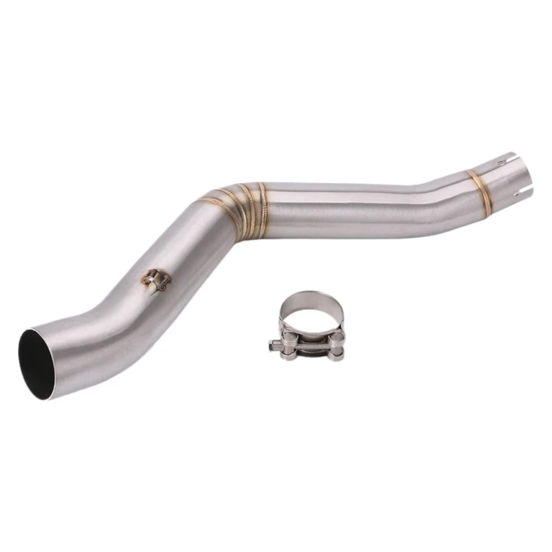 

Moto Escape System Motorcycle Exhaust Middle Link Pipe Stainless Steel Modified For Benelli 502C Eliminator Enhanced