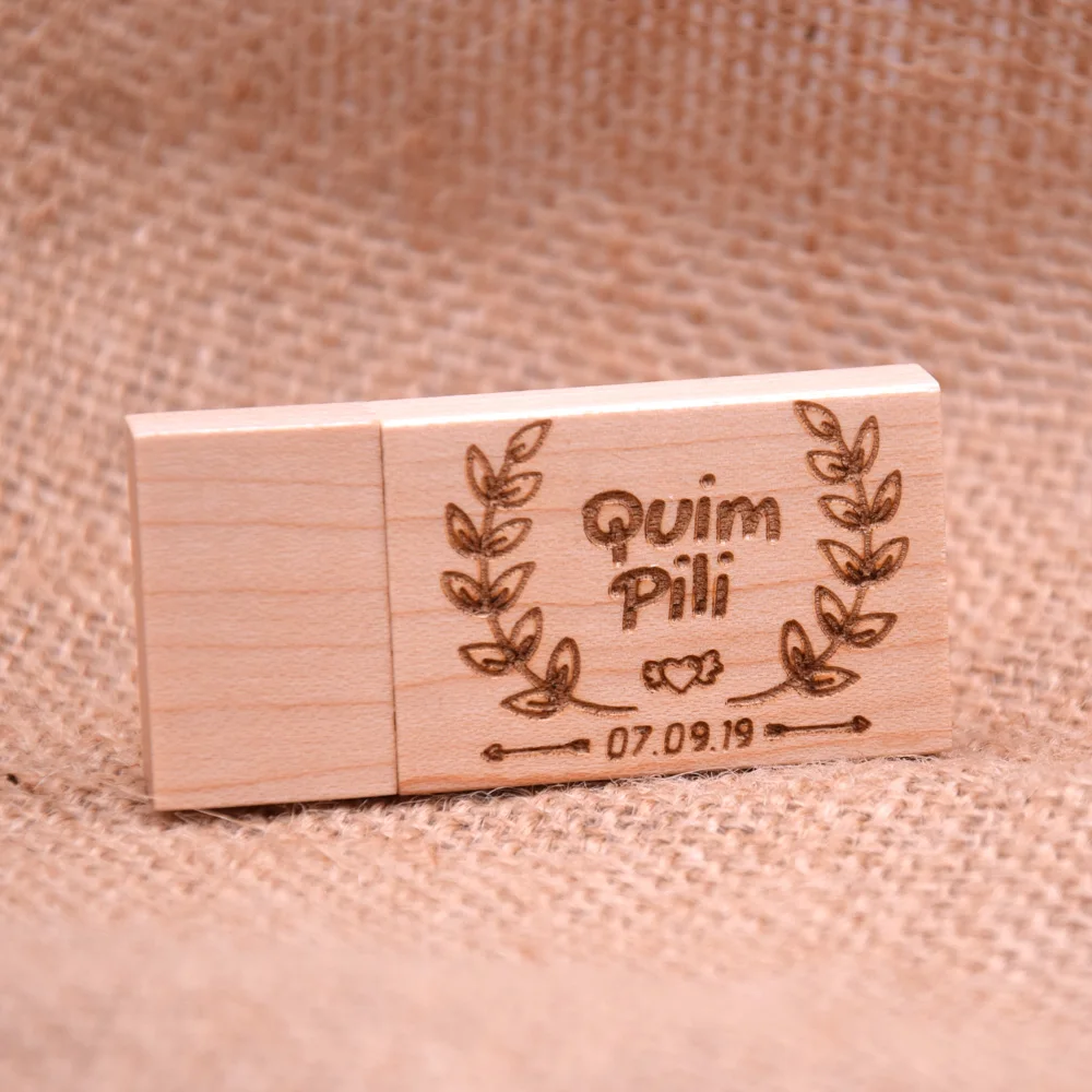 Флэш-накопитель в деревянном корпусе с логотипом на заказ Usb 3 0 флеш-накопитель USB