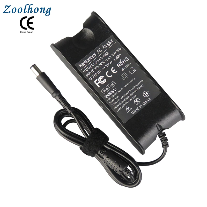 

19.5V 4.62A 90W Laptop Charger For Dell Inspiron PA-10 1545 N4010 N4030 N4050 1400 D610 D620 D630 1420 D800 E6400 PA-1900-02D