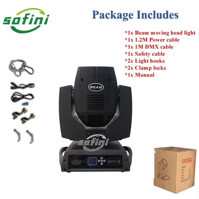 0 налог луч 7r 230 Вт движущаяся голова с острой лучом ключевая модель Lybe Beam для