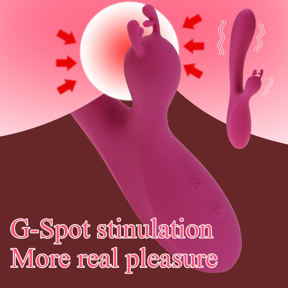 G Spot кролик вибратор Клитор стимуляция точки водонепроницаемый фаллоимитатор 10