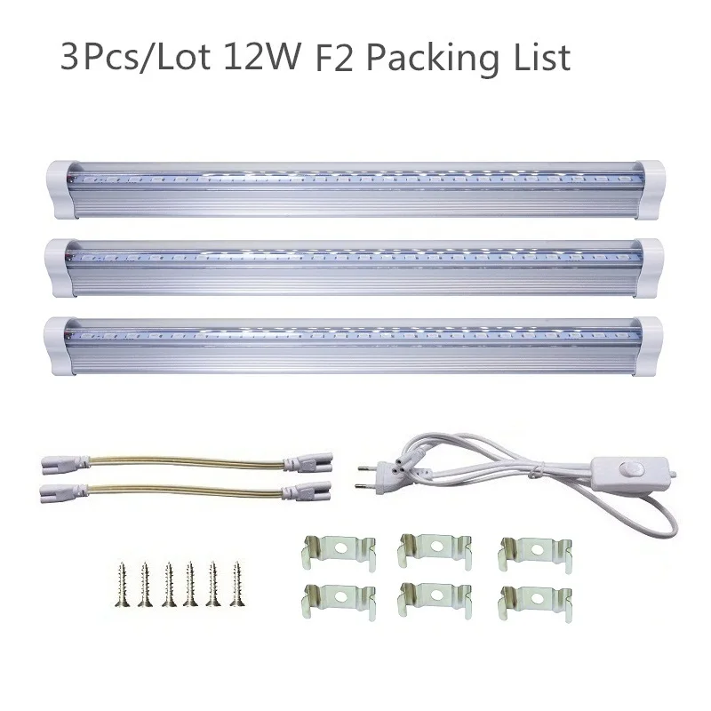 2Pcs 12W F2 Grow Led Gro светодиодный s Phyto лампы светодиодный светильник для растений 12 Вт 24 Вт светильник для растений светодиодный светильник для растений полный спектр светодиодный светильник для растений - Испускаемый цвет: 2Pcs 12W F2 Grow Led