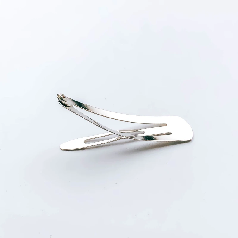 20Pcs Hair Clips Hairpins Base Stainless Steel for DIY Jewelry Making Supplies Wholesale Accessories Metal Hairgrip Finding - купить по