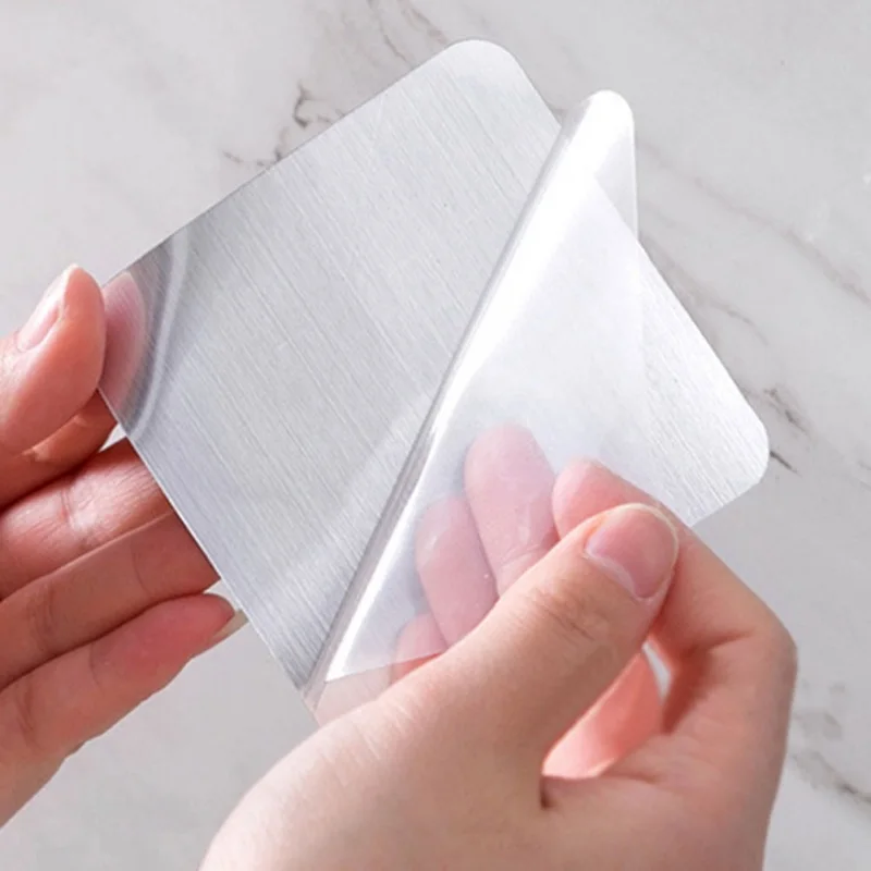 

s Shelf Holder Wall Wall Strong Non-marking Glue Free Punch Magic Stickers Buckle New