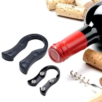 black handheld wheel wine champagne bottle foil cutter opener rotating cutting blades for hotel restaurant
