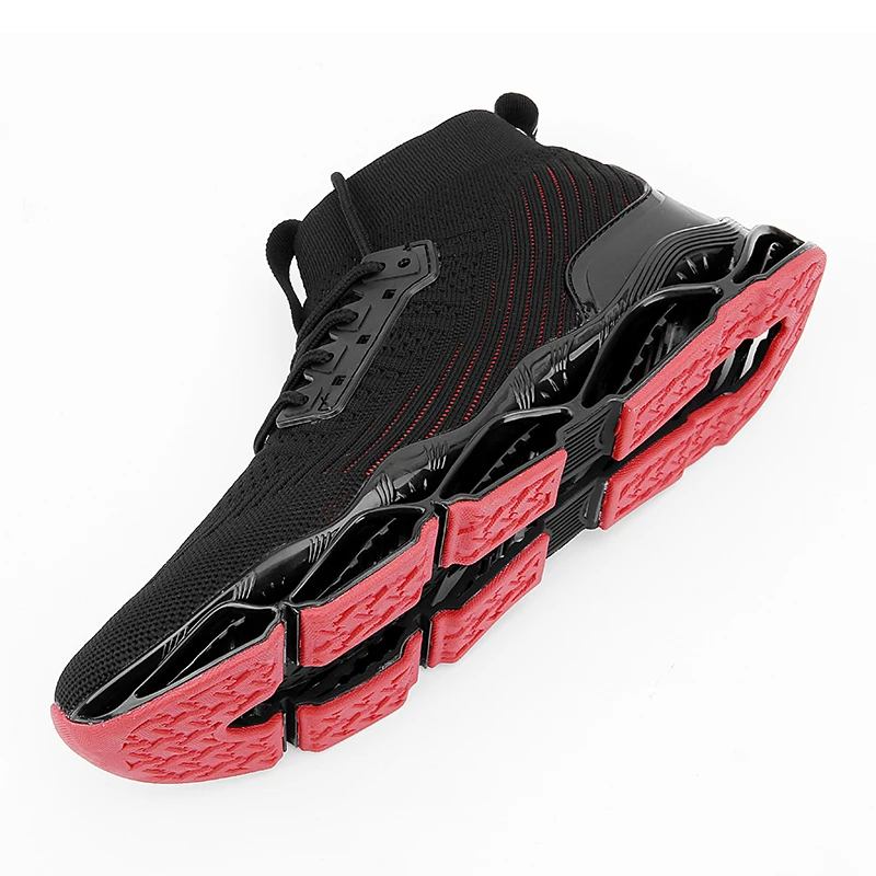 Высокие женские кроссовки амортизирующая спортивная обувь для улицы бега