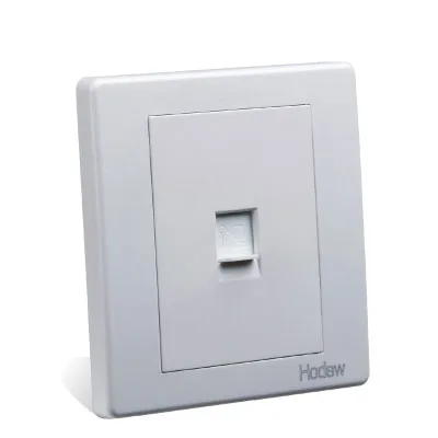 Computer Socket 86 Тип черный окрашенный твердый медный рычаг 1-4 банда тумблер одиночный двойной контрольный светильник настенный выключатель питания розетка панель комплект - Цвет: Computer Socket