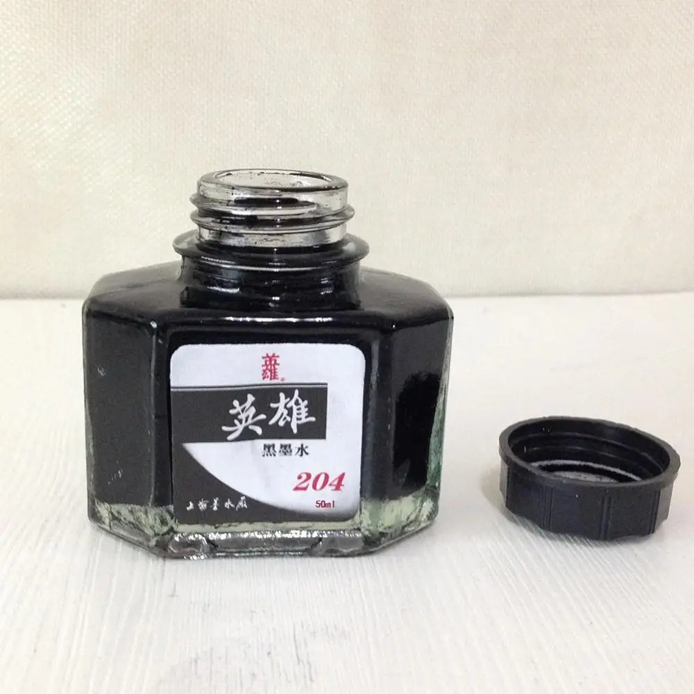 50 мл бутылки Стекло и плавность линий перьевая ручка пополнения чернил