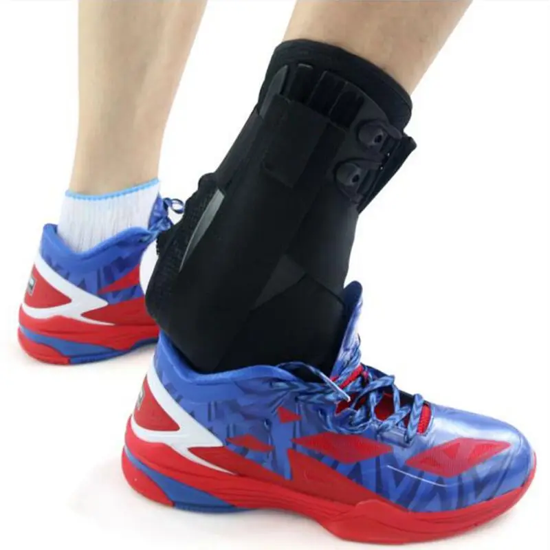 1 шт. бандаж для поддержки голеностопа регулируемый фиксатор фитнеса со