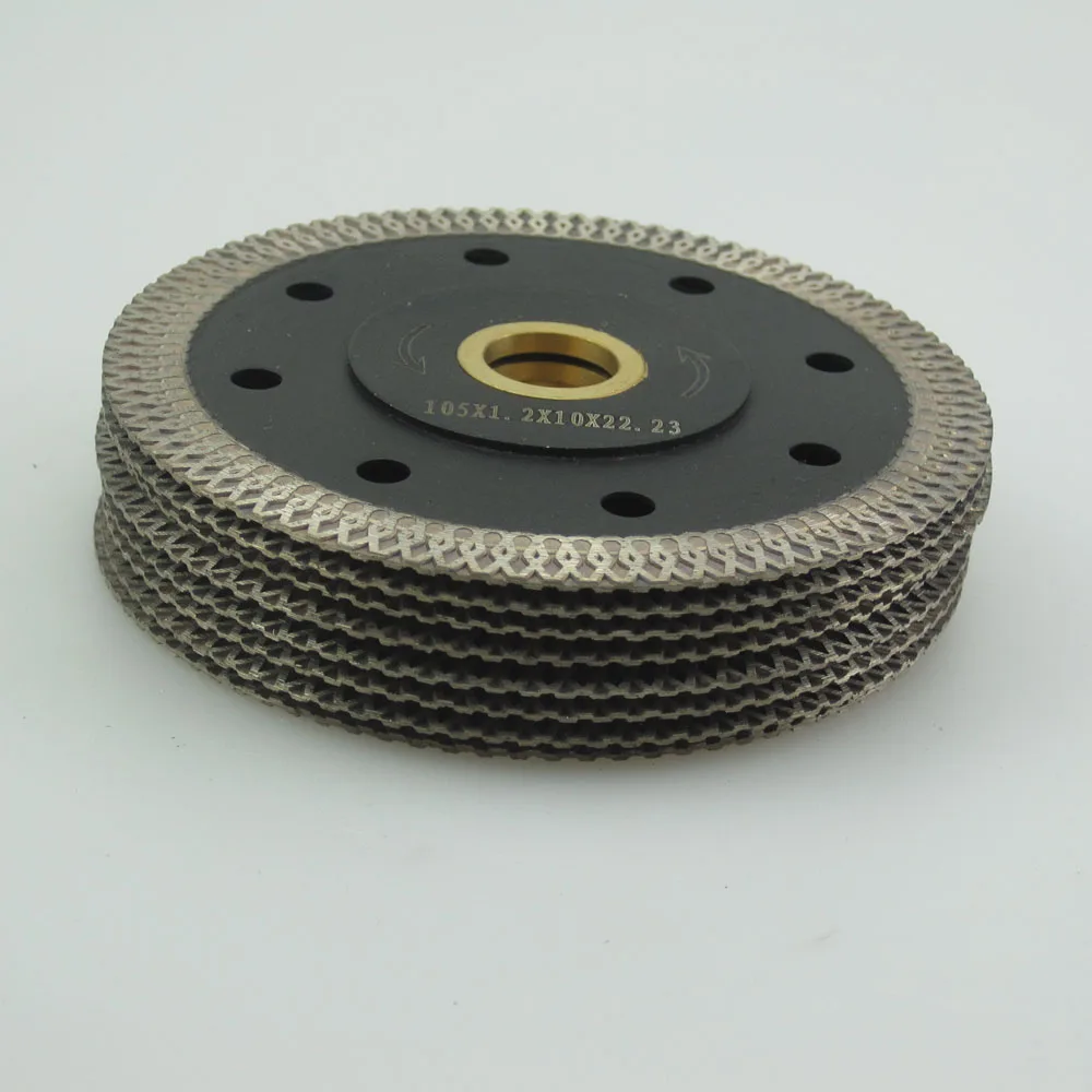 Бесплатная доставка 2 шт 4 дюйма 105 мм Алмазная пила для фарфоровой плитки