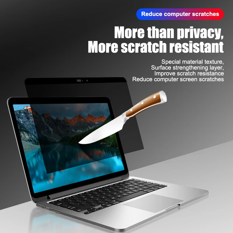 Магнитный фильтр конфиденциальности антишпионские экраны из ПЭТ Защитная