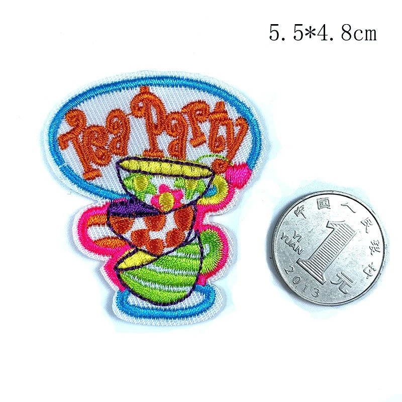 Нашивки с надписью Fine Clean Up аппликации Love To Swap для шитья значки сделай сам 3D