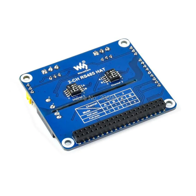 Raspberry Pi 2-CH крышка RS485 2-канальная Изолированная Расширительная rs485 для 3B 4B Zero W |