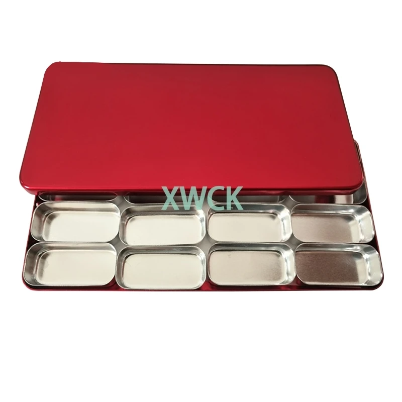 16 ячеек стоматологическая коробка держатель для бура блок стерилизации чехол