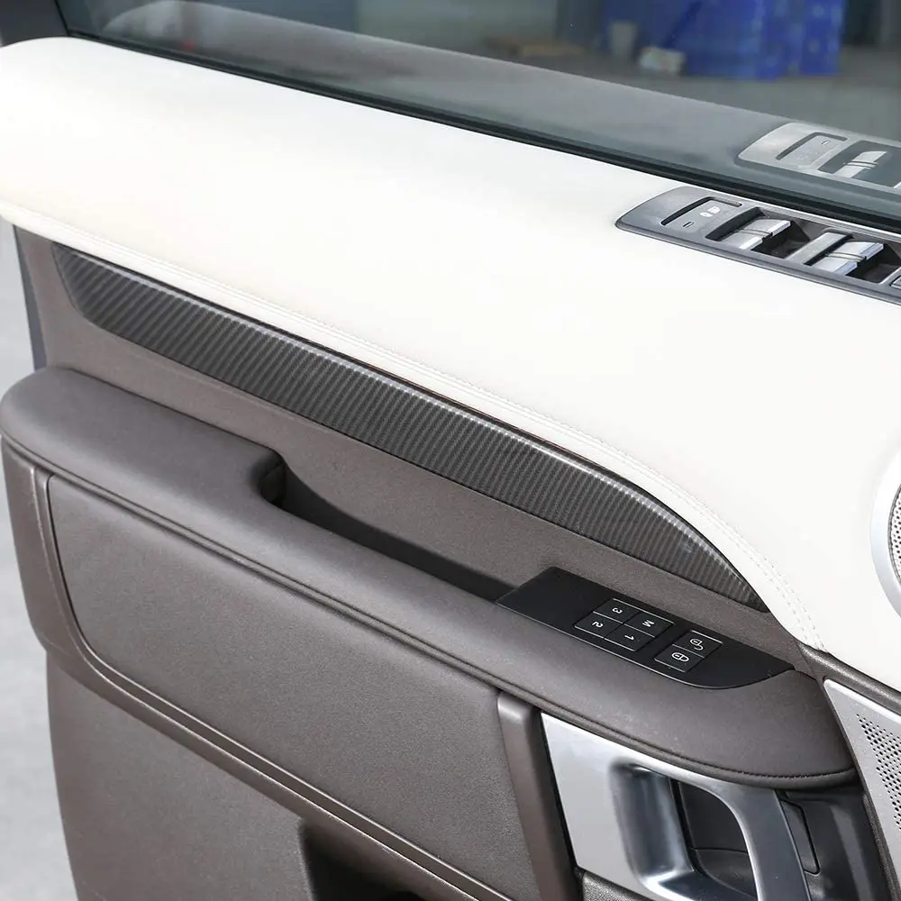 Отделка внутренней двери из углеродного волокна 4 шт. для Land Rover Discovery 5 LR5 2017 |