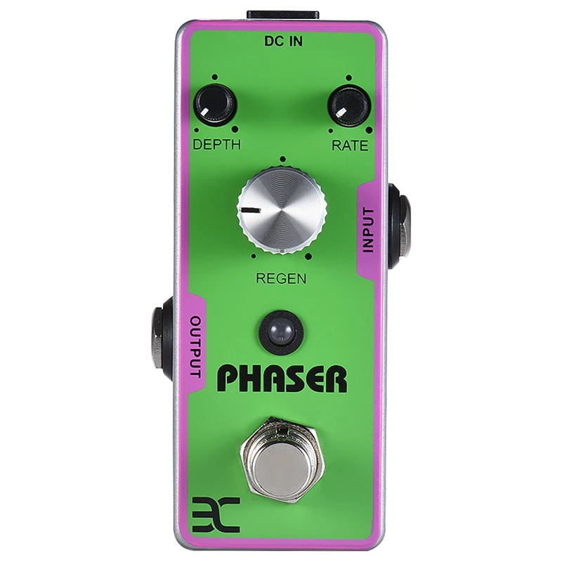 Eno Ex Tc-42 Phaser гитарный эффект педаль фазовой электрогитары полностью металлический корпус для гитары Запчасти и аксессуары