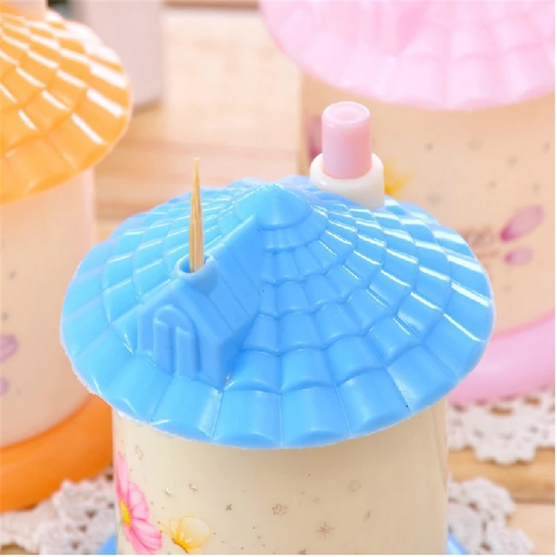 Сладкий дом Автоматическая подставка для Зубочисток контейнер бытовой стол