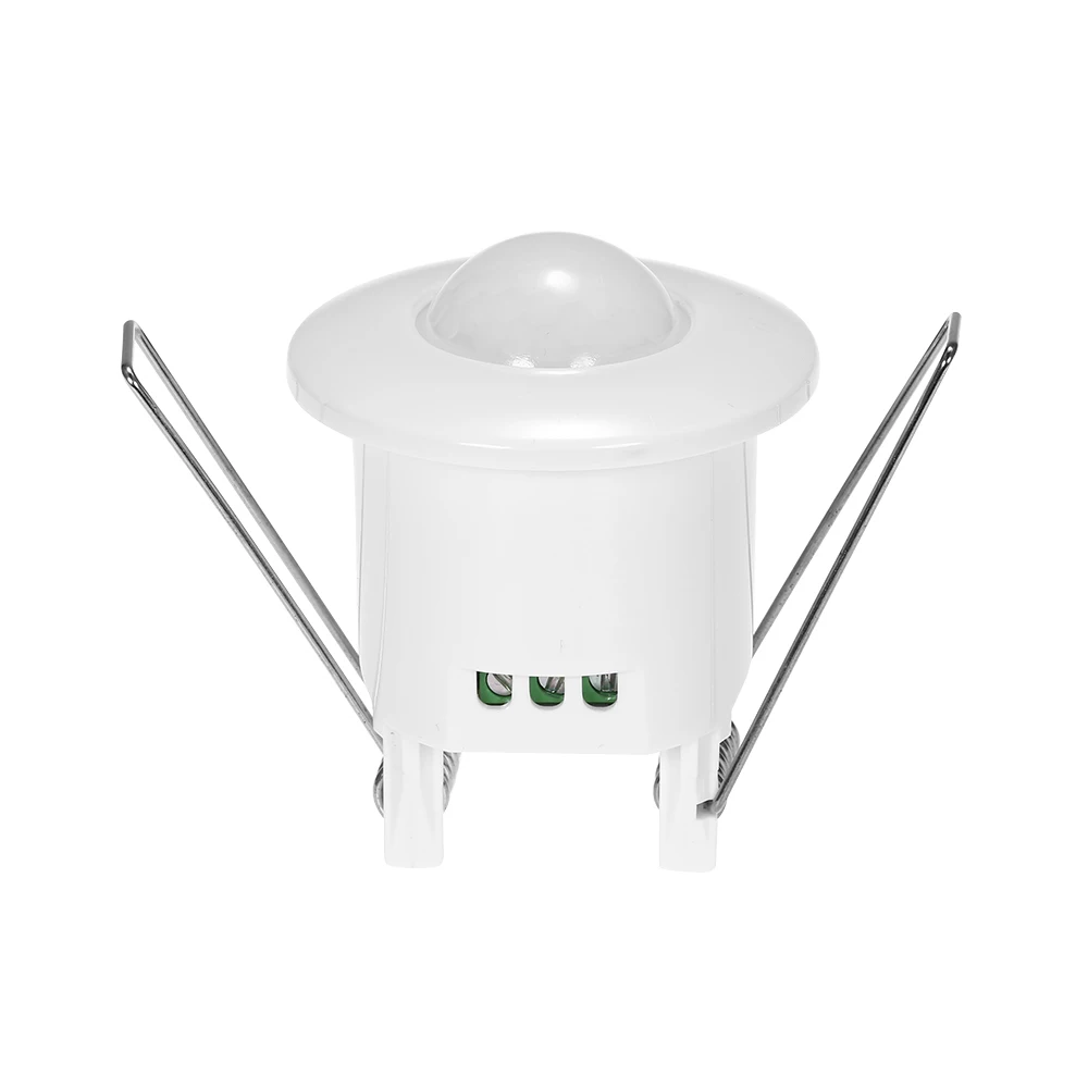 

Mini Infrared Motion Sensor Switch 360 Degree PIR Detection AC110V-240V Recessed Ceiling Occupancy Motion Sensor Detector