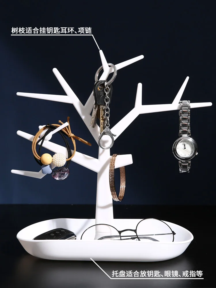 Полки Rye для хранения входных ключей стойка веранды Настольный стеллаж Коробка